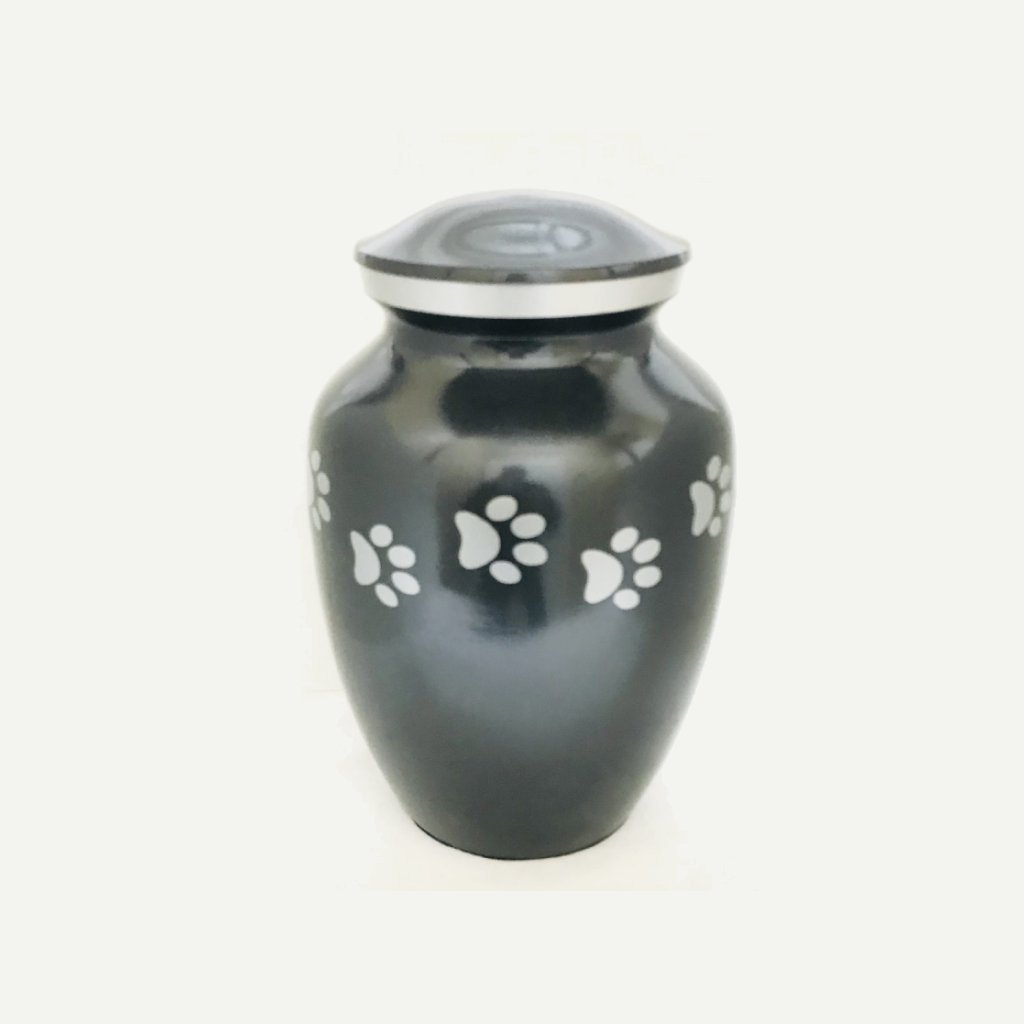 black cat urn black cat urn